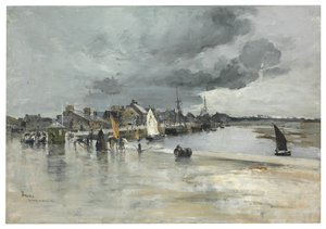 Přístav v St. Vaast, Haag, 1882
