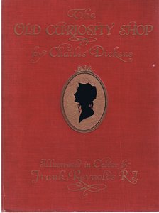 Přední strana obálky: The Old Curiosity Shop, cca 1920 (barevná litografie) od Frank Reynolds