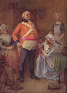 Gabriel Varden (barevná litografie) od Frank Reynolds