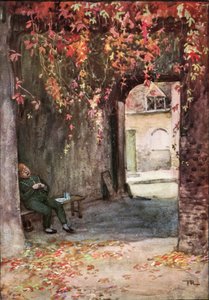 Tlusťoch (barevná litografie)