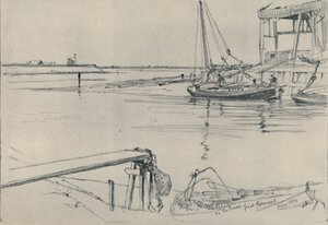 Na Bure, Great Yarmouth, 1894, 1919 od Frank Short