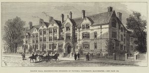Dalton Hall, rezidence pro studenty Victoria University, Manchester od Frank Watkins