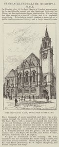 Obecní radnice, Newcastle-under-Lyme od Frank Watkins
