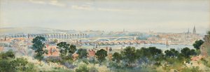 Berwick on Tweed (akvarel) od Frank Watson Wood