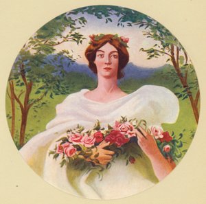 Čtyři roční období: (barevná litografie) od Frank Weston Benson