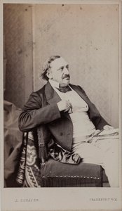 Portrét skladatele Friedricha von Flotowa 1812-1883, 1883. od Frankfurt . Photo studio J. Schäfer