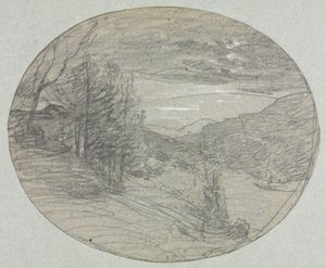 Krajina od François Auguste Ravier