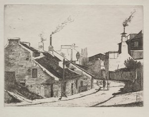 Country Street v Alouette od François Bonvin