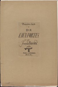 První sada deseti leptů od François Bonvin