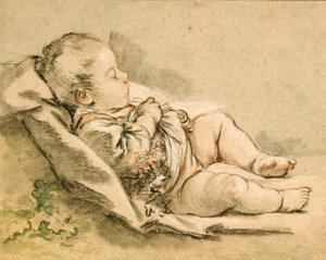 Spící dítě od François Boucher