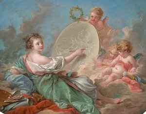 Alegorie malby od François Boucher