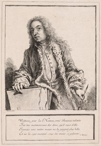Antoine Watteau, c. 1727. od François Boucher