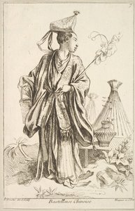 Čínský umělec, 1738-45. od François Boucher