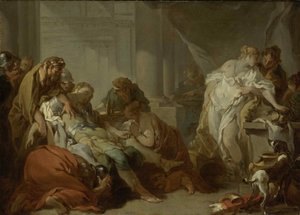 Smrt Meleagera, 1727. od François Boucher