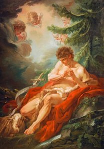 Svatý. Jana Křtitele od François Boucher