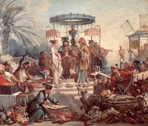 Čínská svatba od François Boucher