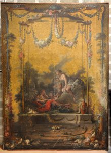 François BOUCHER, Maurice JACQUES - CARTON DE TAPISSERIE. AURORE ET CEPHALE, GOB-21-001 od François Boucher