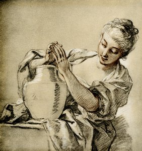 Dívka u studny od François Boucher