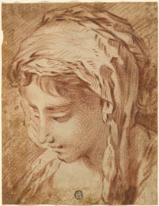 Hlava ženy od François Boucher