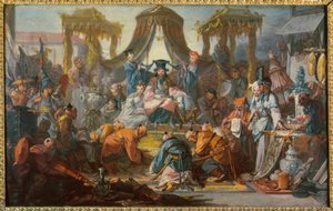 Audience císaře Číny od François Boucher