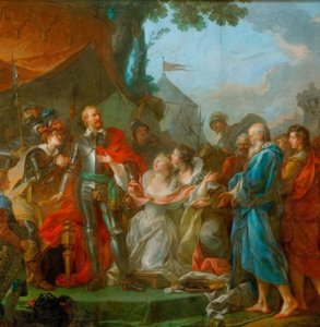 Zbraně Francie a Navarry od François Boucher