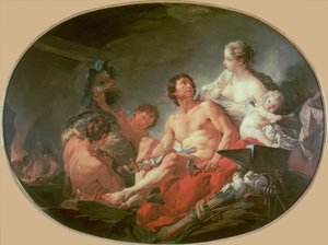 Kovárny na Vulkánu od François Boucher