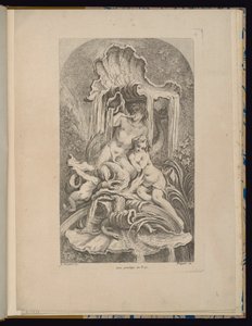 Deska 2, Receuil de Fontaines (sbírka fontán) od François Boucher
