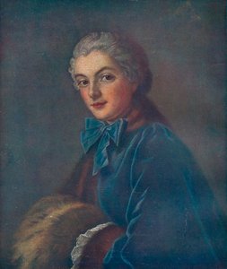 Portrét mladé ženy, 18. století od François Boucher
