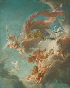 Venušin vůz od François Boucher