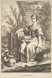 Zahradník, 1741-63. od François Boucher
