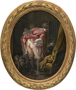 Indiskrétní oko, 1742 od François Boucher