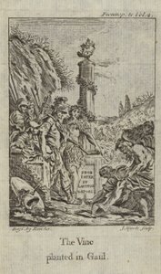 Réva zasazená v Galii od François Boucher