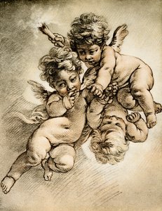 Tři amuři od François Boucher
