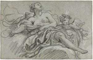 Venuše a Amor od François Boucher