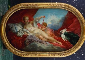 Venuše a Amor od François Boucher