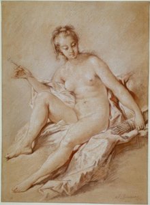 Venuše s šípem a toulec od François Boucher