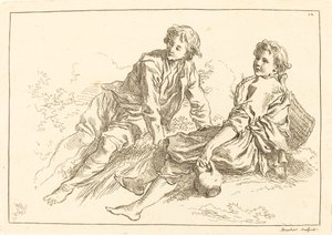 Ležící Shepherd Boys