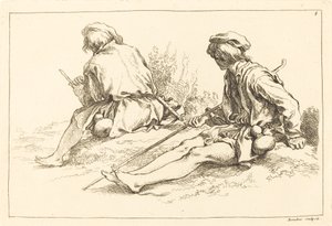 Sedící Shepherd Boys