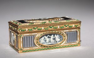 Tabatěrka, 1774-80 od François Chazeray