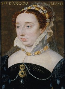 Portrét Diane de France, vévodkyně z Angoulême 1538-1619, 1570.