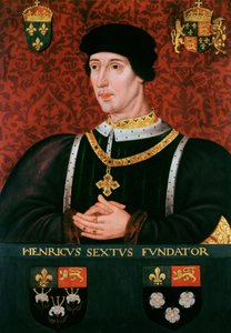 Portrét anglického Jindřicha VI. (1421-71)