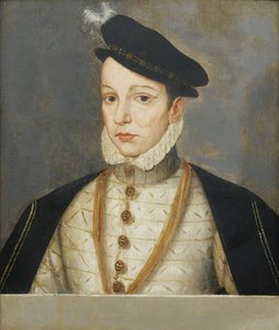 Portrét francouzského krále Karla IX. 1550-1574, konec 16. století