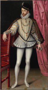 Portrét francouzského krále Karla IX. 1550-1574, c. 1570. od François Clouet