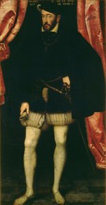 Portrét francouzského krále Jindřicha II (1519-59)