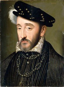 Portrét francouzského krále Jindřicha II. 1519-1559, 1547.