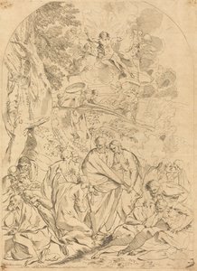 Vzkříšení od François Collignon after Pietro Testa
