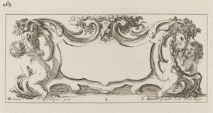 Kartuše od François Collignon after Stefano Della Bella