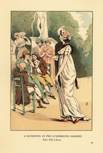 Setkání v Lucemburských zahradách, ročník VIII od François Courboin