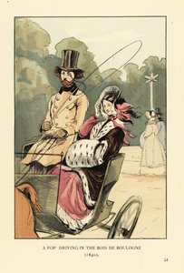 Kluk jezdící v Bois de Boulogne od François Courboin