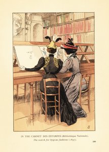 V Cabinet des Estampes, Bibliotheque Nationale od François Courboin